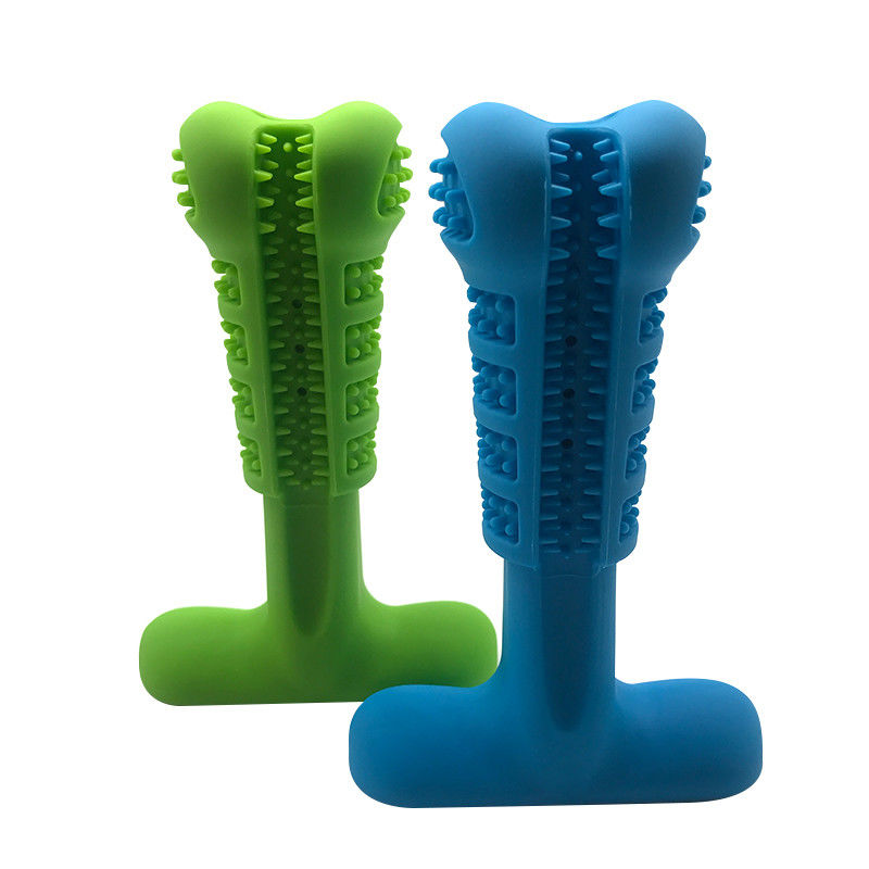 Non - Toxic Natural Silicone Pet Supplies Toothbrush Brush Tool Brushing Stick